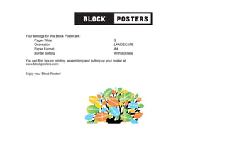 Blockposter 045752